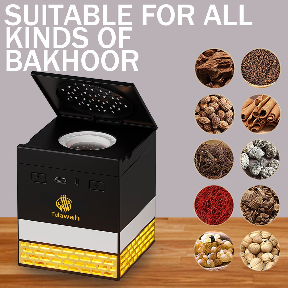 Bakhoor fragrance with the full Quran recitation