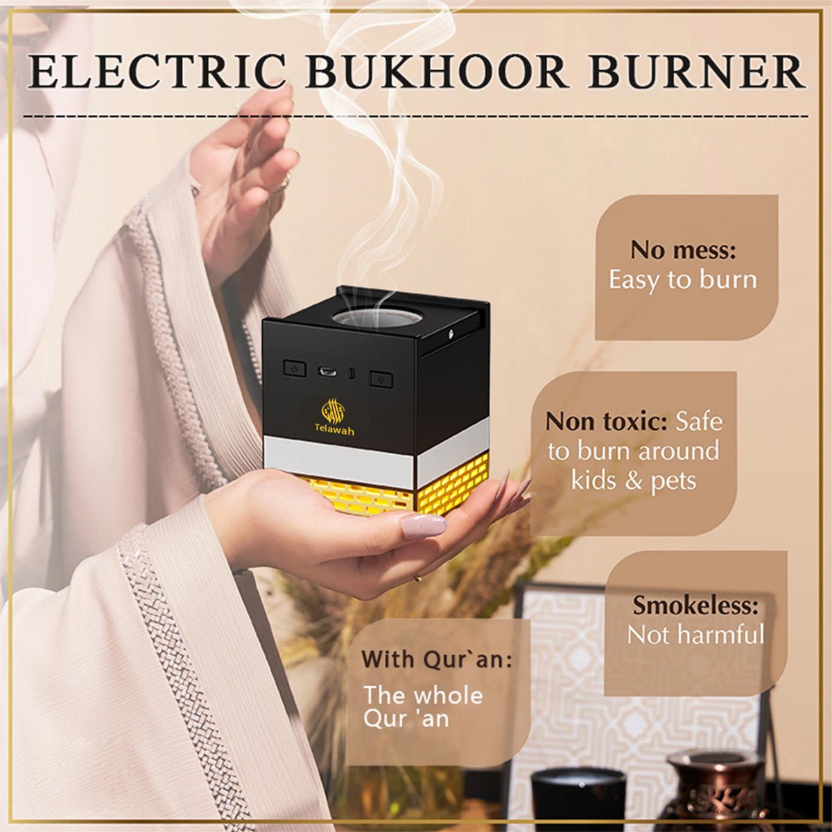 Built-in speaker with Bluetooth