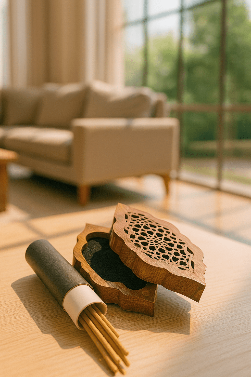 رائحة عود دافئة تدوم لساعات