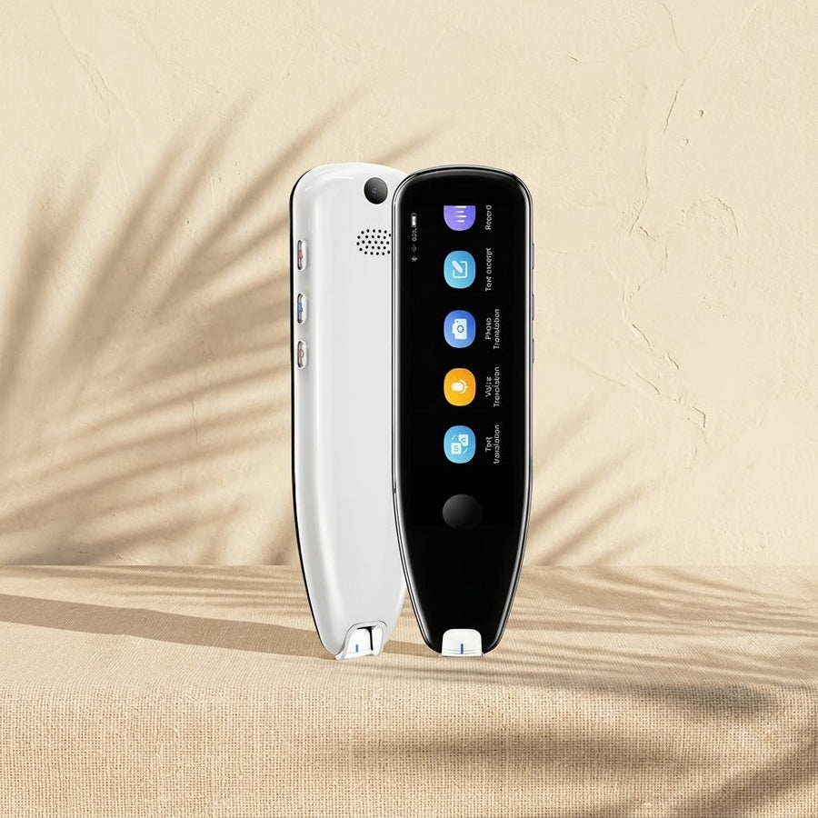 Smart translation pen with its colour screen
